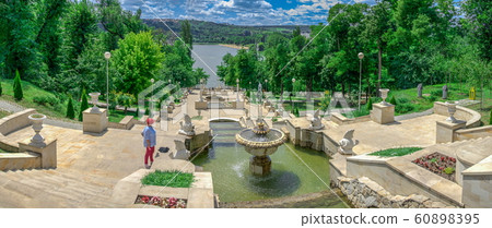 Cascading fountains in Chisinau, Moldova 60898395