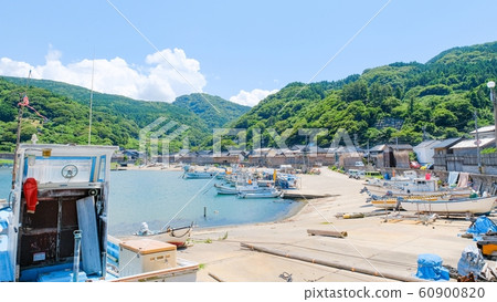 夏季漁村風光 夏季漁村風光 60900820