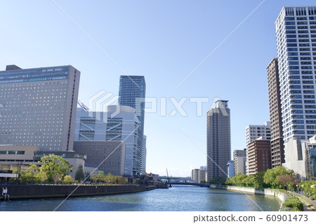 Day view of Nakanoshima, Osaka Day view of Nakanoshima, Osaka 60901473