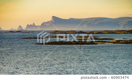 Seascape on Andoya island Norway 60903474