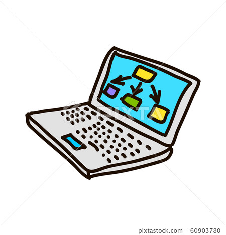 Laptop Icon illustration vector illustration flat Laptop Icon illustration vector illustration flat 60903780