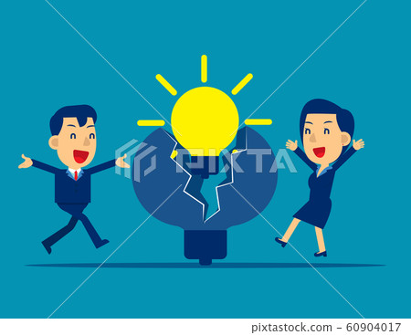 Business new ideas. Concept business vector Business new ideas. Concept business vector 60904017