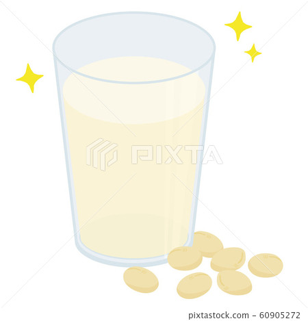 Soy milk in a cup Soy milk in a cup 60905272