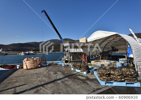 Washing place for landed oysters 60906910