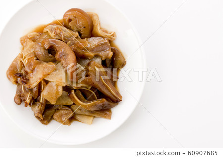 Chiller (pig skin) and dried radish side dishes Chiller (pig skin) and dried radish side dishes 60907685