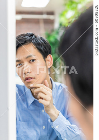 Men's makeup beauty Men's makeup beauty 60908826