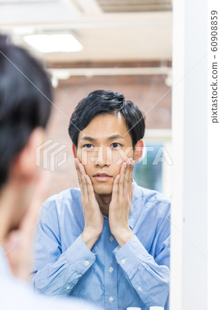 Men's makeup beauty Men's makeup beauty 60908859