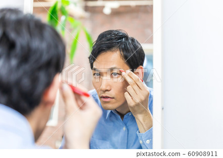 Men's makeup beauty Men's makeup beauty 60908911