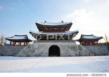 韓國全羅北道全州市豐南門 60909676