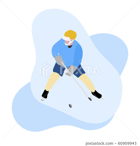 Vector Hockey player Championship Competition Vector Hockey player Championship Competition 60909943