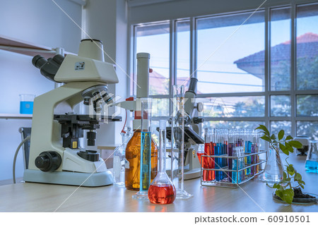 Scientific equipment in the laboratory. Scientific Scientific equipment in the laboratory. Scientific 60910501