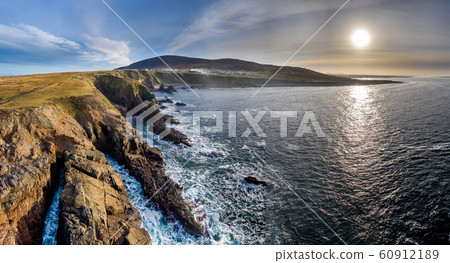 Dramatic coastal landscape at Bloody Foreland, Donegal, Ireland 60912189
