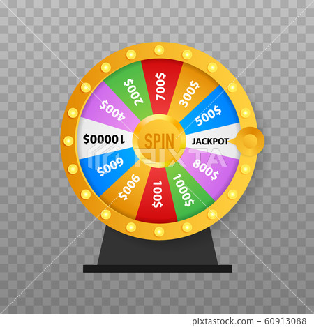 Roulette 3d fortune. Wheel fortune for game and 60913088