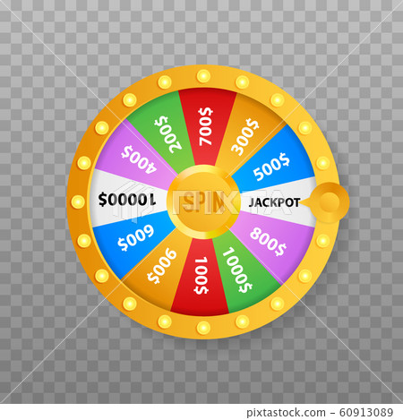 Roulette 3d fortune. Wheel fortune for game and 60913089