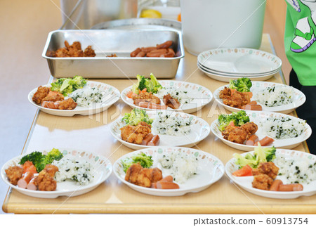 School lunch Image material Food education School lunch 60913754