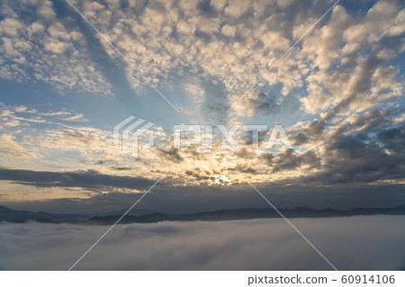 Beautiful view of sea of mist at AyersWeng 60914106