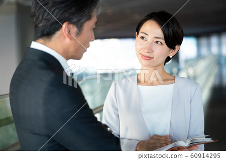 Business Businessman Businesswoman Team Meeting Business Businessman Businesswoman Team Meeting 60914295