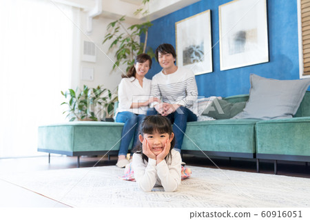 家庭，父母和孩子，好朋友，家庭組 60916051