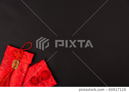 Chinese new year festival concept, flat lay top 60917128