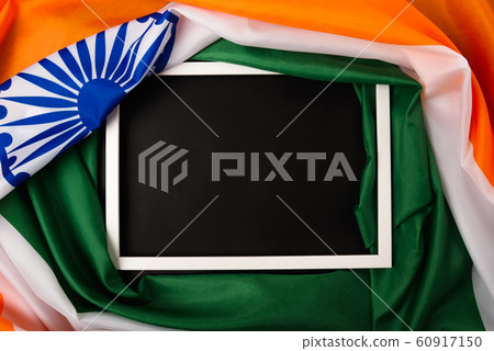 Indian republic day, flat lay top view, Indian 60917150