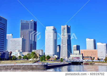Reiwa 1st year Yokohama Minato Mirai scenery 60919702