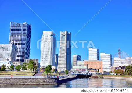 Reiwa 1st year Yokohama Minato Mirai scenery 60919704