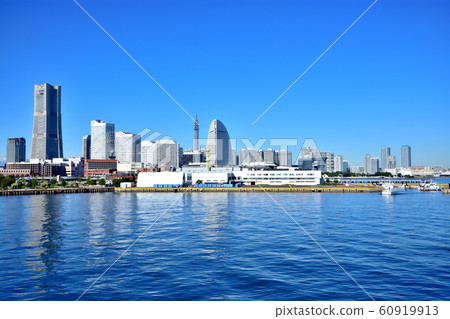 Reiwa 1st year Yokohama Minato Mirai scenery 60919913