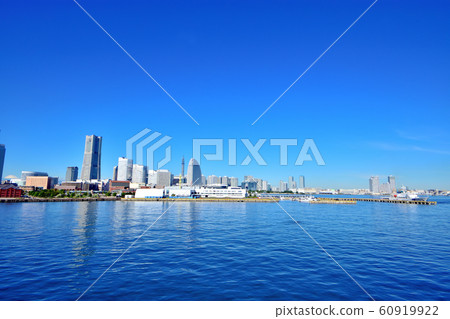 Reiwa 1st year Yokohama Minato Mirai scenery 60919922