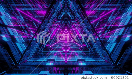 abstract triangle glass design artwork with&hellip; - Stock Illustration