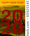 Happy New Year 2020 wine Background for your Christmas 60925545