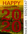 Happy New Year 2020 wine Background for your Christmas 60925547