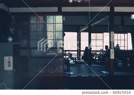 Old private house cafe and coffee shop with film shooting 60925916