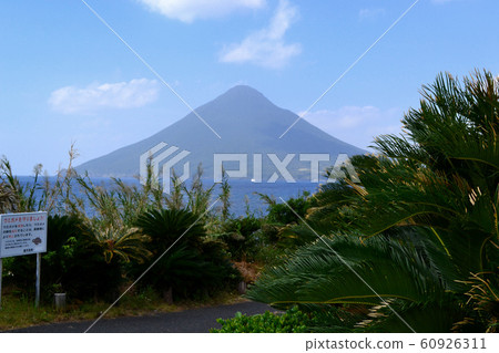鹿兒島長崎花場，可以欣賞海夢岳的風景 60926311