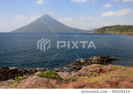 Kagoshima Nagasakihana, a sightseeing spot with a view of Kaimondake Kagoshima Nagasakihana, a sightseeing spot with a view of Kaimondake 60926424