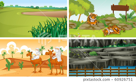 Four different scenes of nature Four different scenes of nature 60926751