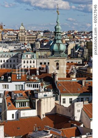 Prague city view Old Town Hall 景色 View from clock tower Prague city view Old Town Hall 景色 View from clock tower 60927646