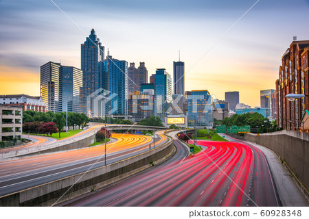 Atlanta, Georgia, USA downtown skyline Atlanta, Georgia, USA downtown skyline 60928348