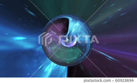 Illustration of the galaxy ball abstract Illustration of the galaxy ball abstract 60928694