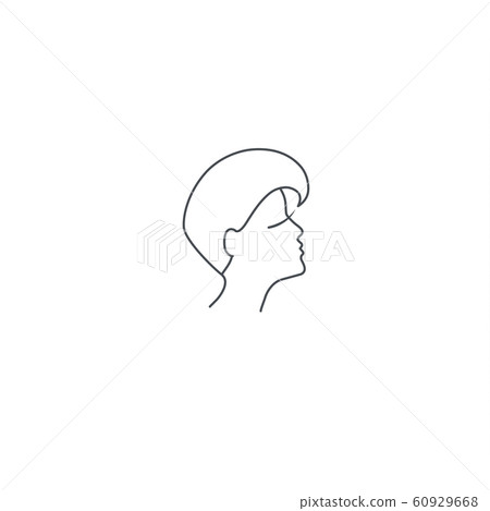 Femininity logo elements. 60929668