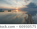 simple summer sunset 60930575