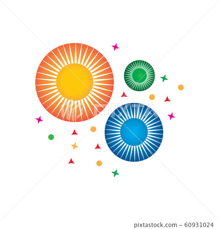 Firework vector icon illustration design template Firework vector icon illustration design template 60931024
