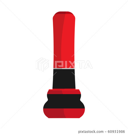 Punching bag sport boxing training vector icon. Punching bag sport boxing training vector icon. 60931986