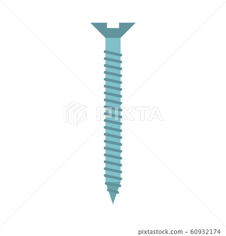 Screw vector icon construction metal industry 60932174