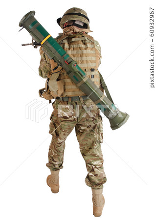 rifle shooting - soldier with assault rifle rifle shooting - soldier with assault rifle 60932967