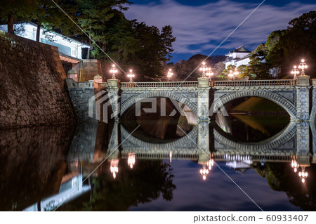 Imperial Palace Double Bridge Light Up Imperial Palace Double Bridge Light Up 60933407