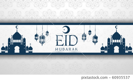 Background design for Muslim festival Eid Mubarak Background design for Muslim festival Eid Mubarak 60935537