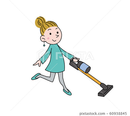 Cleaning woman-03 60938845