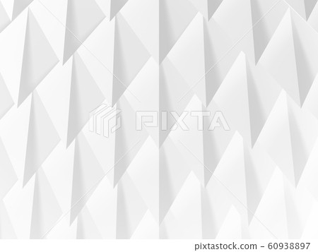 Abstract white geometric structure, cg background 60938897