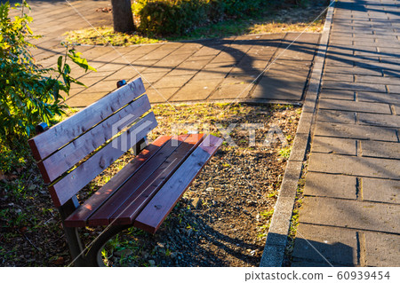 A landscape with a bench 60939454