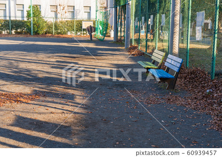 A landscape with a bench 60939457